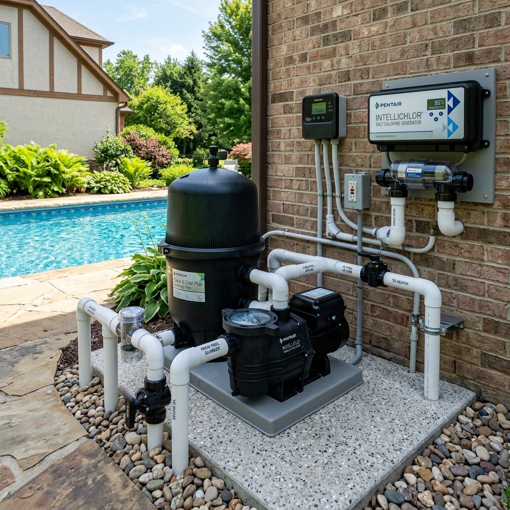 Energy efficient pool pump upgrade
